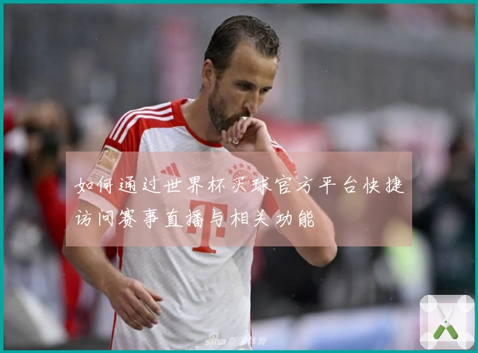 如何通过世界杯买球官方平台快捷访问赛事直播与相关功能