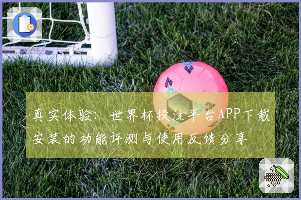 真实体验：世界杯投注平台APP下载安装的功能评测与使用反馈分享