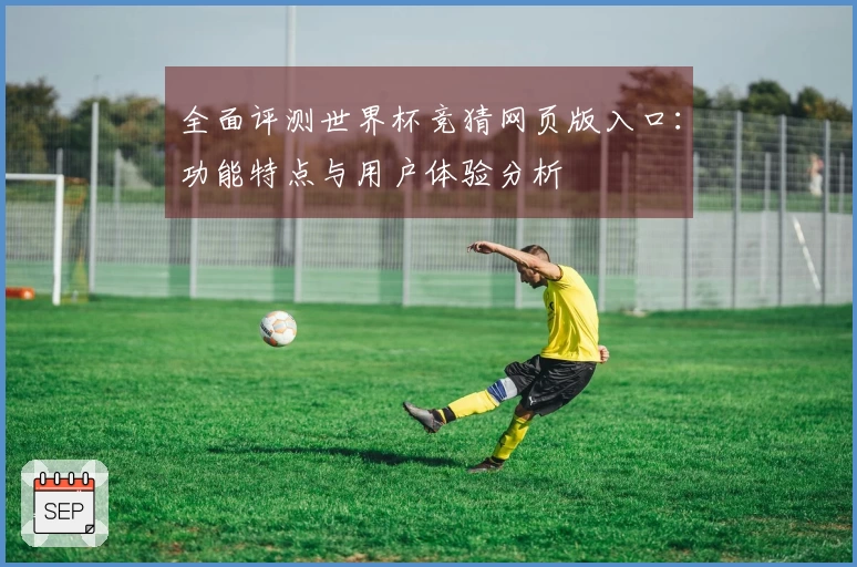 全面评测世界杯竞猜网页版入口：功能特点与用户体验分析